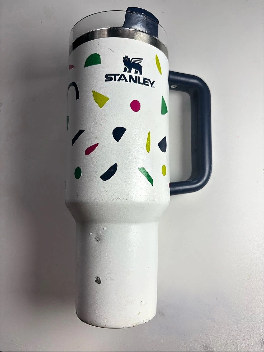 Stanley Quencher H2.0 FlowState Tumbler Abstract Print Tumbler 40 oz